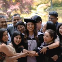 Dr. Laura Choque and family