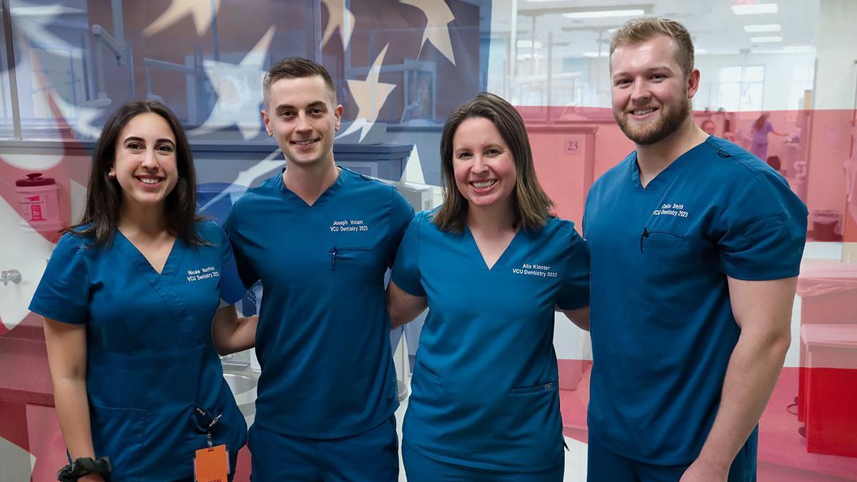 Class of 2023: Military scholarships provide a path to dentistry for four graduates