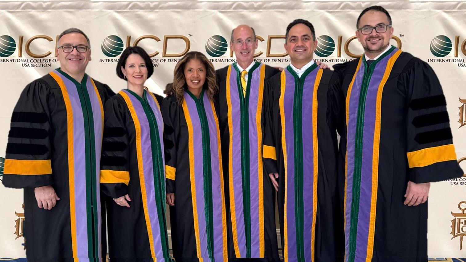 7 VCU School of Dentistry faculty members inducted into the International College of Dentists