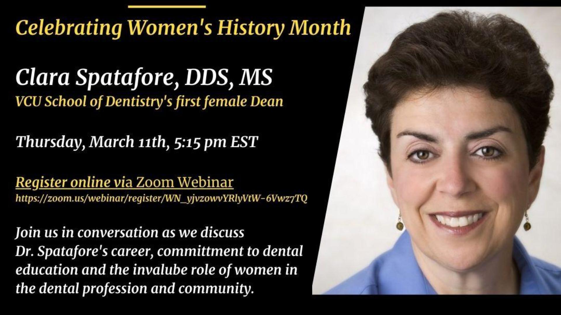 Celebrating Women’s History Month with Dean Spatafore