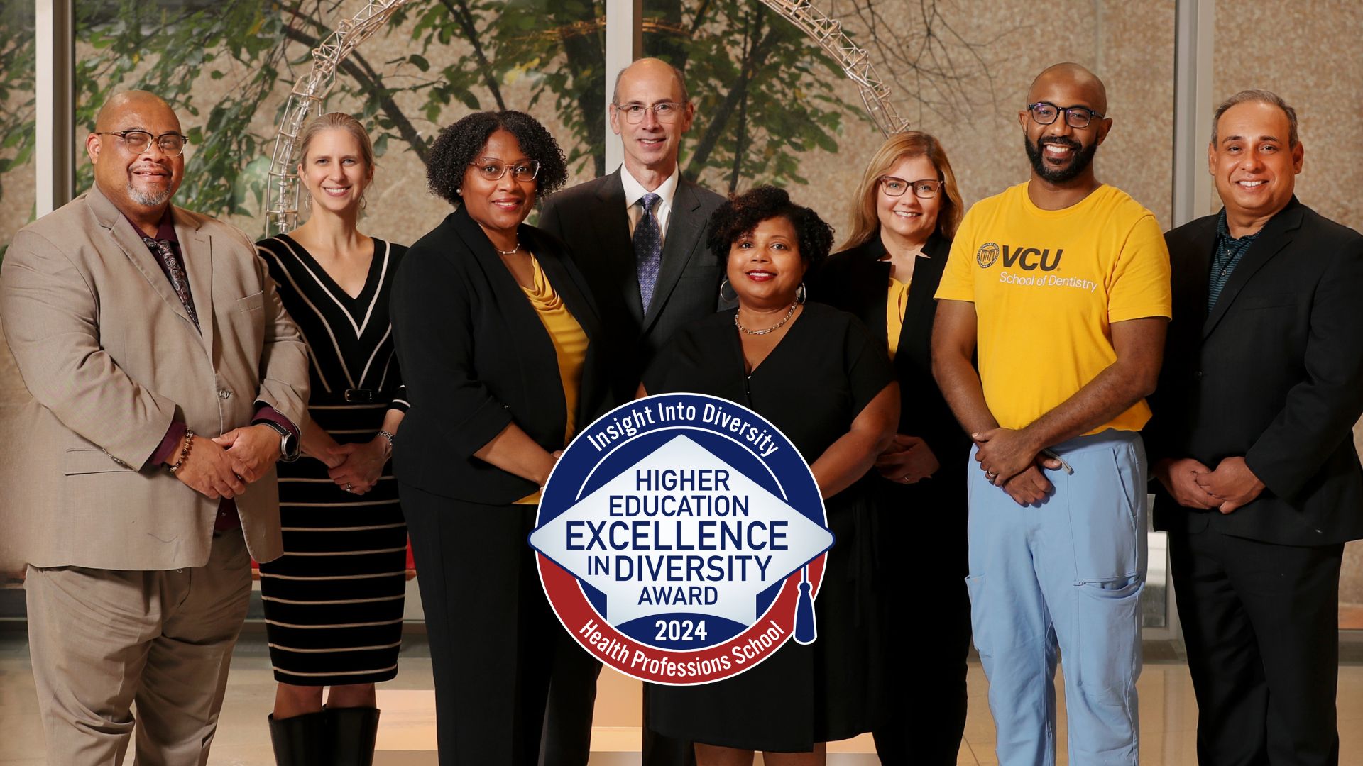 School of Dentistry among 4 VCU Health Science schools to win prestigious Diversity Heed award