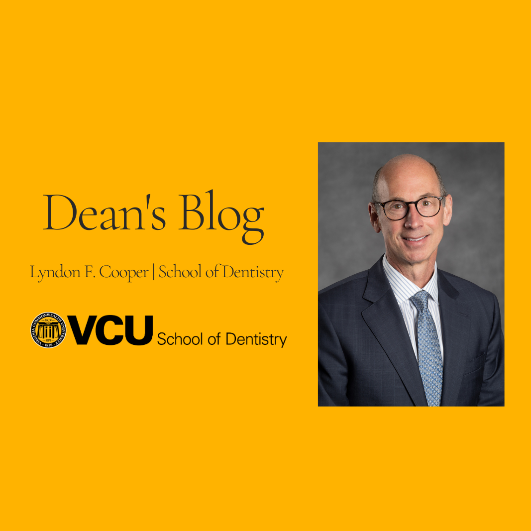 Dean's Blog Lyndon F. Cooper