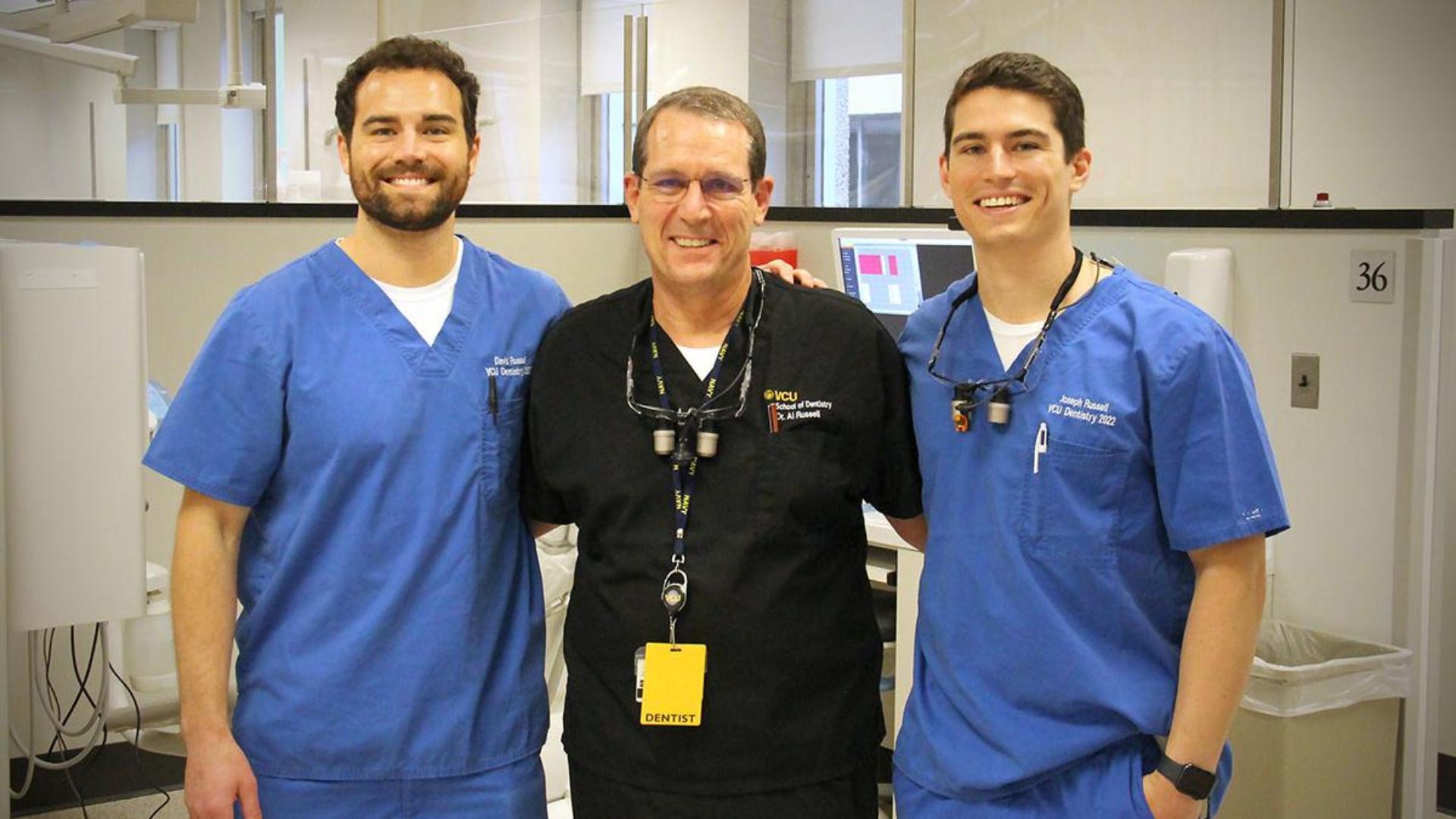 Class of 2022: David and Joey Russell prepare to set sail as third-generation Navy dentists