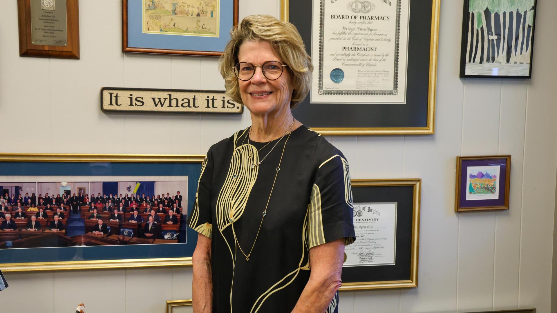 After 50 years at VCU - as a student, resident, faculty and academic dean - Dr. B. Ellen Byrne is retiring 